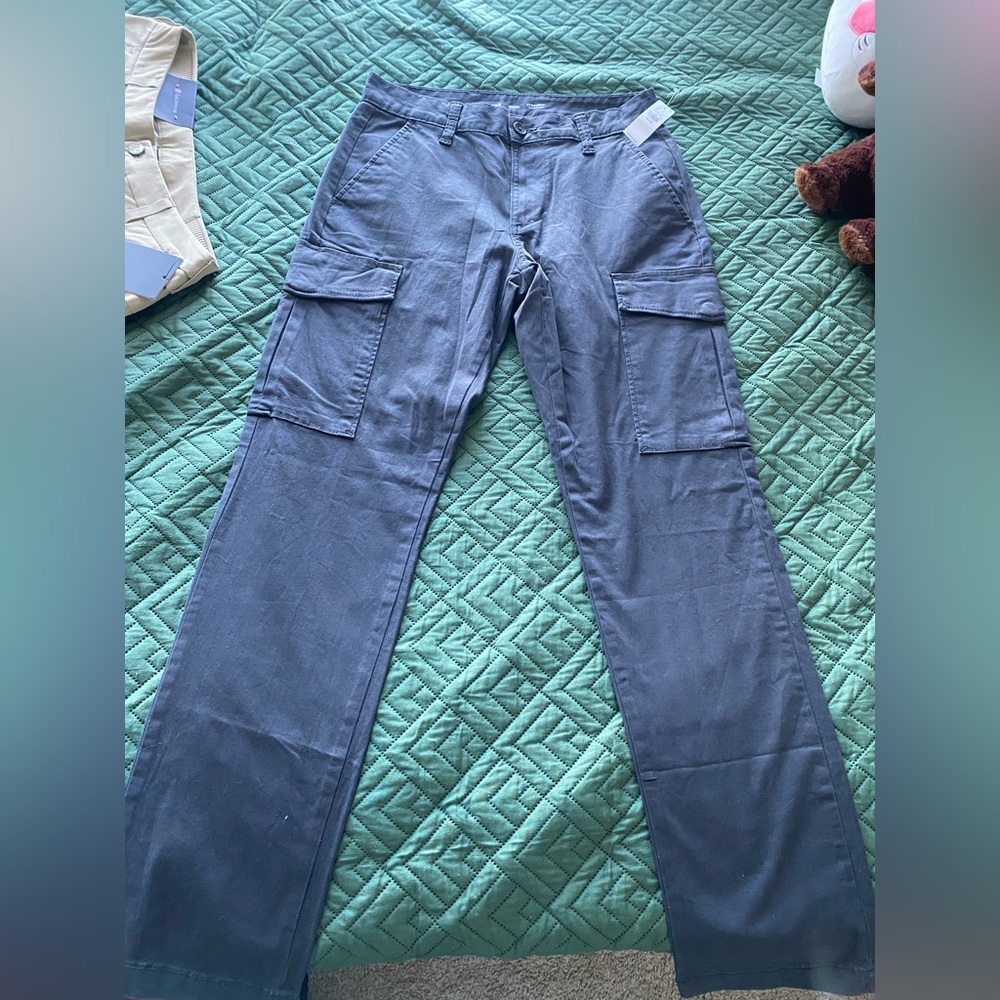 Old Navy Charcoal Flex Pants Cargo Size 29x32